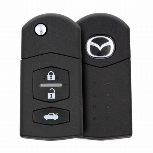 Refurbished Mazda 3 6 2008 Flip Remote Key 433MHz Buttons 2 - thumbnail